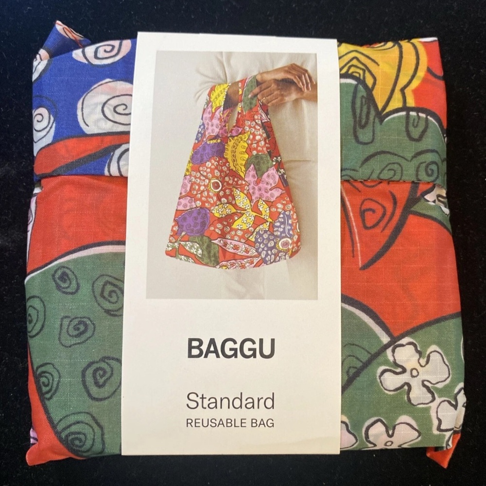 NWT BAGGU Custom Mara Hoffman Standard Reusable Bag